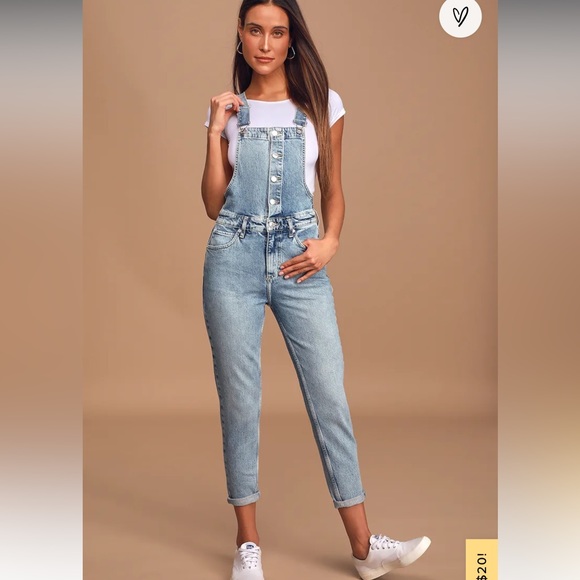 Free People Stone Beach Shelby Overalls - Picture 4 of 17